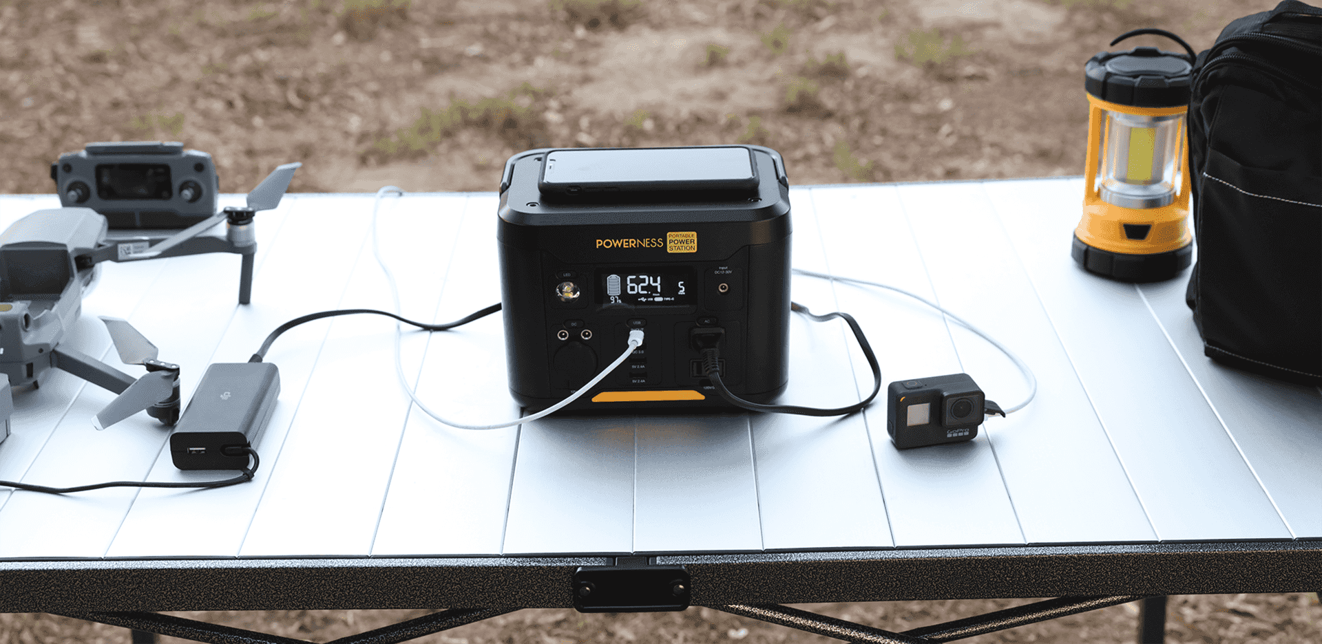 Charge Go Pro with Hiker U300